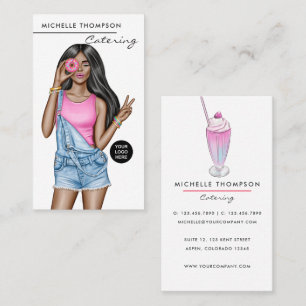 Food Catering Business Card