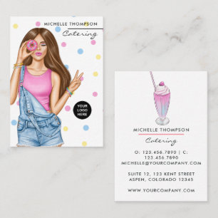 Food Catering Business Card