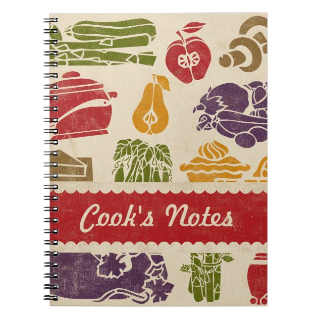 Food Celebration Personalised Notebook (Front)