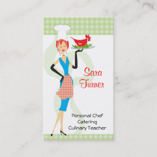 Food Chef Cooking Business Card