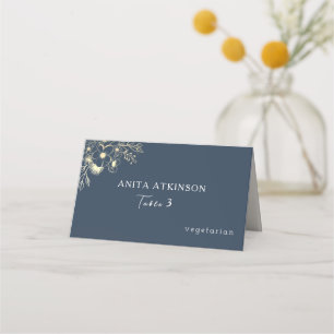 Food Choice Wedding Place Card