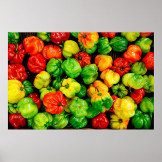 Food colourful Modern Photography Poster