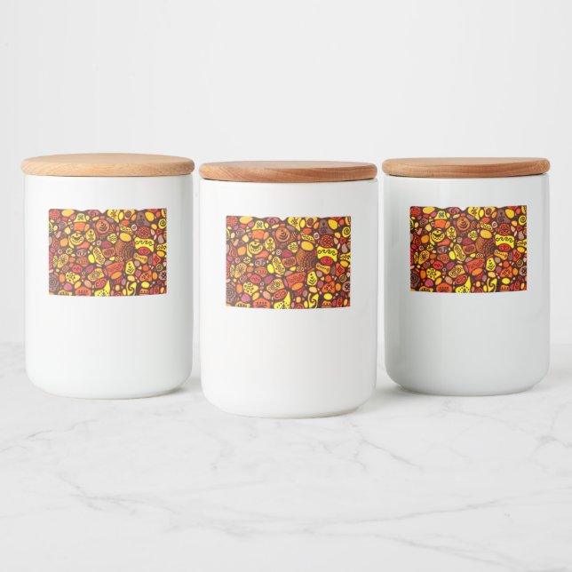 Food Container Label (3" x 2") (Bottles)