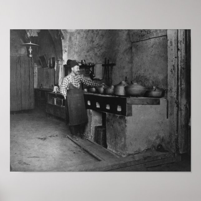 Food Cooked in Turkish Restaurant Photograph Poster (Front)