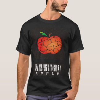 Food Cooking Foodie Apple Distressed T-Shirt