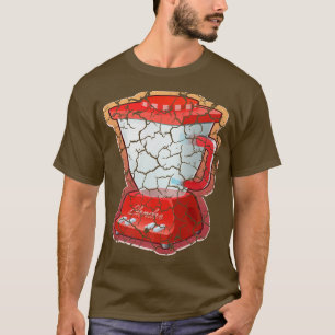 Food Cooking Foodie Blender Distressed T-Shirt