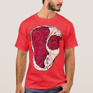 Food Cooking Foodie Porkchop Distressed T-Shirt