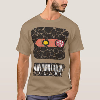 Food Cooking Foodie Salami Distressed T-Shirt