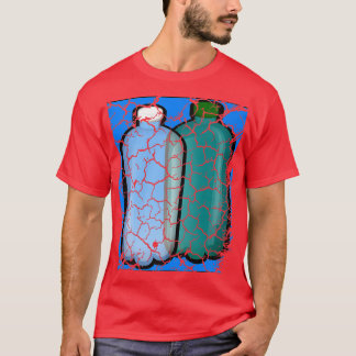 Food Cooking Foodie Water Distressed T-Shirt