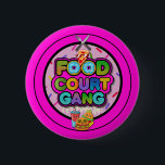 Food Court Gang Logo Button<br><div class="desc">Food Court Gang Logo Button</div>