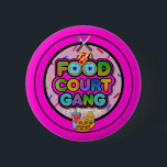 Food Court Gang Logo Button<br><div class="desc">Food Court Gang Logo Button</div>