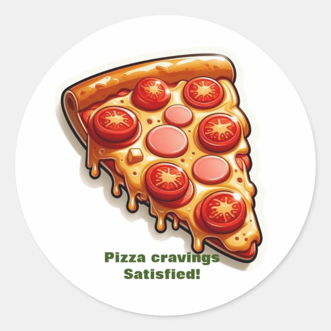 Food Cravings Stickers for Calendars (Front)