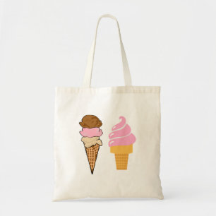 Food, dessert, ice cream tote bag