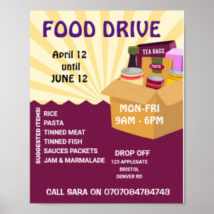 Food DRIVE Poster