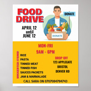 Food DRIVE Poster