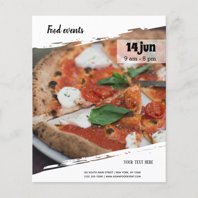 Food event flyer (Front)