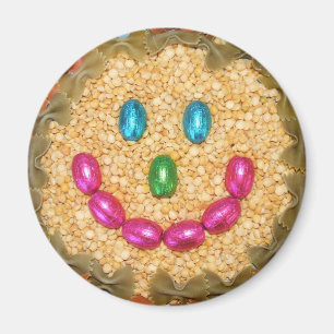 FOOD FACE FRIDGE MAGNET