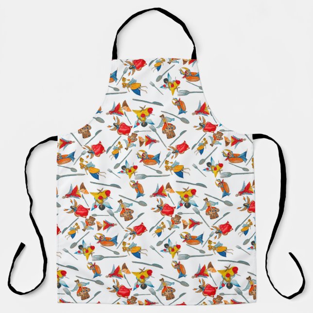 Food fairy party apron (Front)