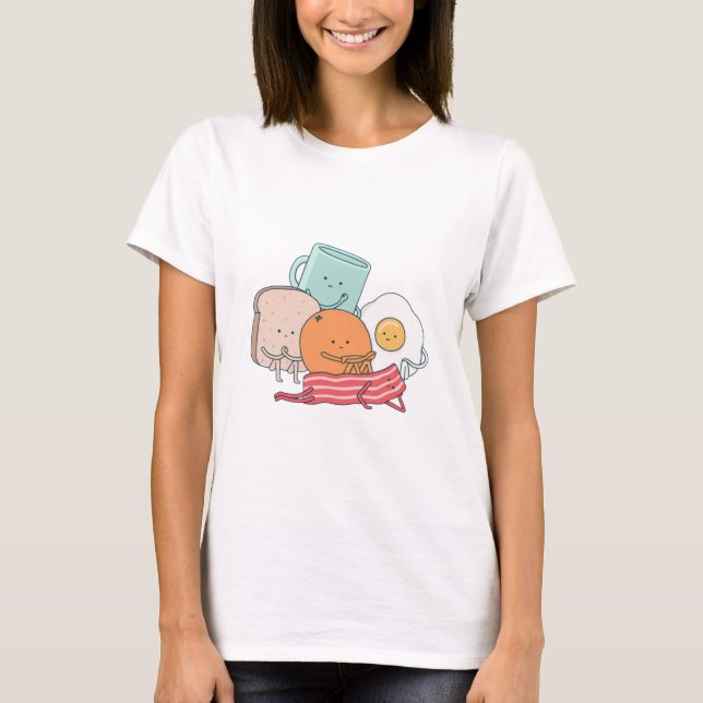Food Family Photo T-Shirt (Front)