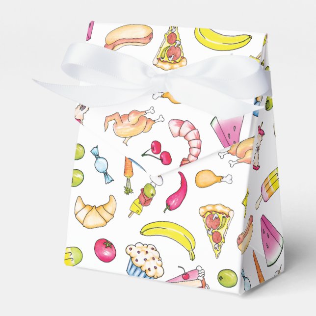 Food Favour Box (Front Side)