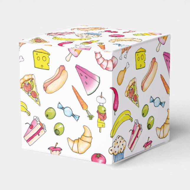 Food Favour Box (Front Side)