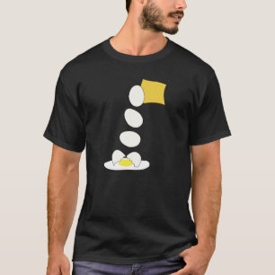 Food Fight - Cheese vs Egg. T-Shirt
