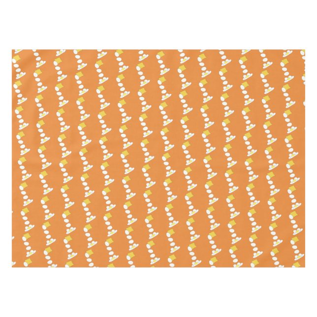 Food Fight - Cheese vs Egg. Tablecloth (Front (Horizontal))