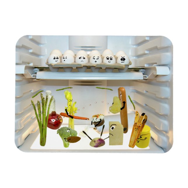 Food Fight Magnet (Horizontal)
