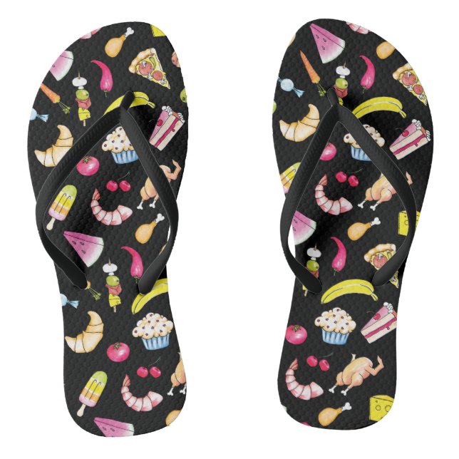 Food Flip Flops (Footbed)