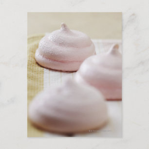 Food, Food And Drink, Strawberry, Merengue, Postcard