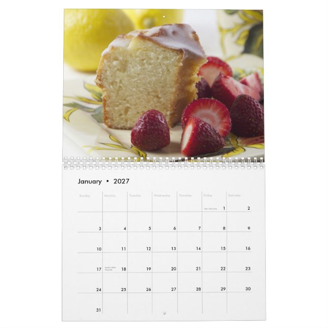Food for Thought 2012 2 Calendar (Jan 2027)