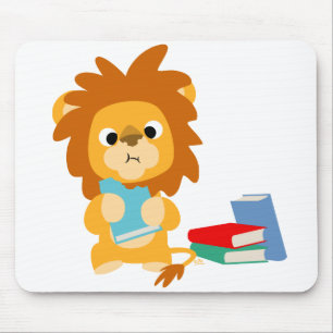 Food for Thought Cartoon T-shirt Mouse Mat