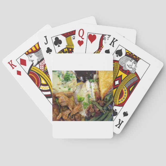 Food for Thought Playing Cards (Back)