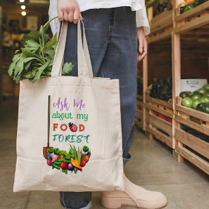 Food Forest Grower Gardener Tote Bag