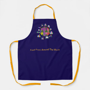 Food From Around The World Kitchen Craft Barbecue  Apron