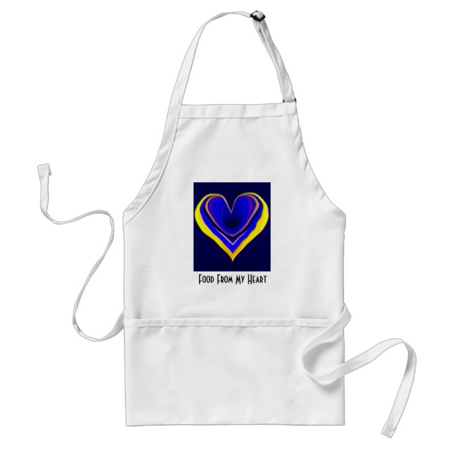 Food From My Heart Gift Apron (Front)
