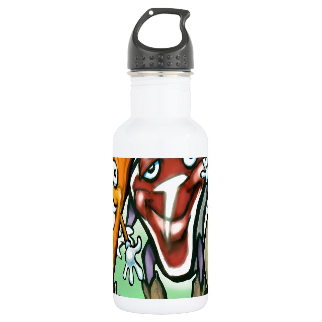 Food Groups 532 Ml Water Bottle (Front)