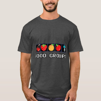 Food Groups funny T-Shirt