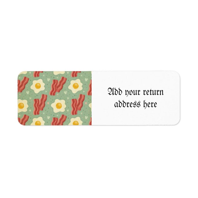 food hipster,trendy,bacon,egg,teal,vintage,grunge, (Front)