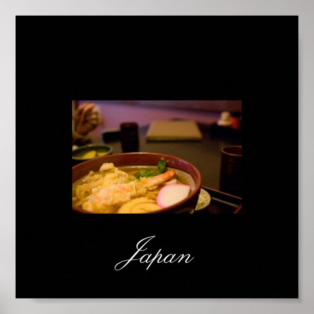 Food in Japan, Images from Japan Poster (Front)