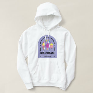 Food is my Love Language Ice cream Hoodie