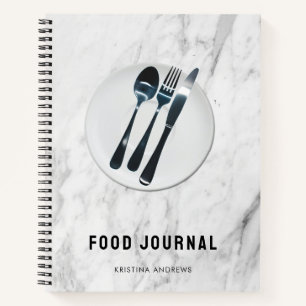 Food Journal Men Women Meal Diary