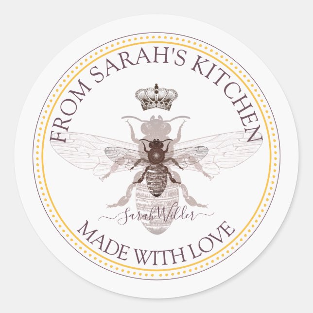 Food Kitchen Labels (Front)