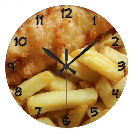 Food Kitchen Wall Clocks Zazzle.co.uk