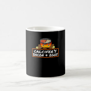 Food Lover Pun Bacon Egg Cook Dish Calcifers Gift Coffee Mug
