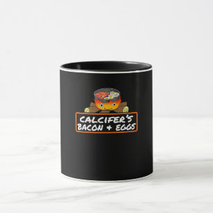 Food Lover Pun Bacon Egg Cook Dish Calcifers Gift Mug