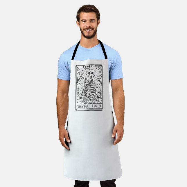 Food Lover Tarot Theme Apron (Worn)