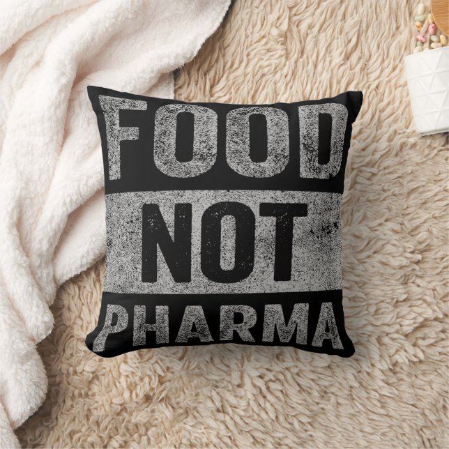 Food Not Pharma Natural Organic Nutrition Cushion (Blanket)