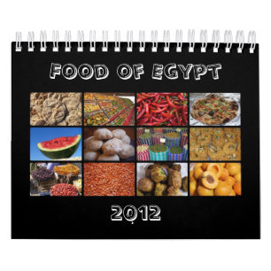 Food of Egypt 2012 Calendar