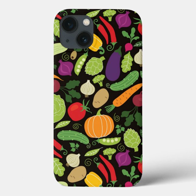 Food on a black background Case-Mate iPhone case (Back)